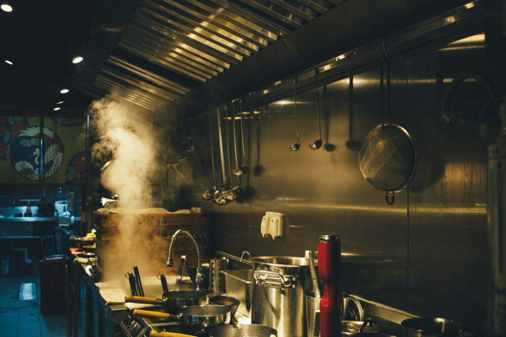 commercial kitchen